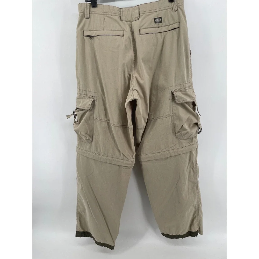 Convertible Hiking Pants Shorts Mens 31x30* Khaki Cargo Utility Gorpcore Outdoor